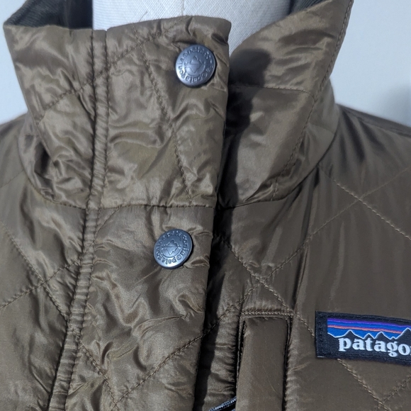 Patagonia Back Pasture Barn Field Quilted Zip Snap Floral Jacket Small - Picture 3 of 14